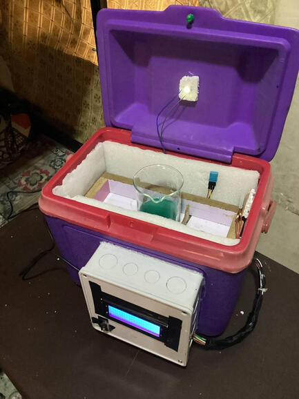 Development of a Portable Incubator for Coliform Detection in water using IOT Development of a Portable Incubator for Coliform Detection in water using IOT